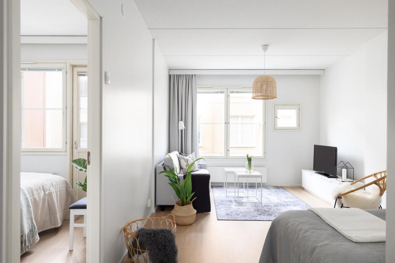 Sleepwell Apartments Allinkatu With Private Sauna And Parking 图尔库 外观 照片
